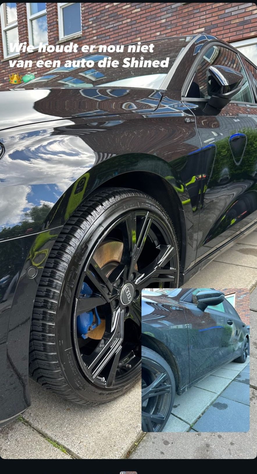 Royal Shine detailing resultaat: Exterieur — Audi